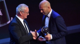 Zidane el mejor entrenador del año