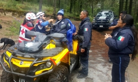 Uno de ellos fue atendido oportunamente, ya que había sufrido una caída