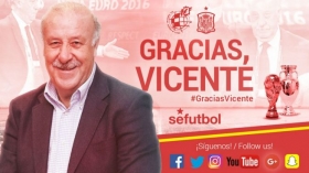 Vicente Del Bosque deja a la Selección Española