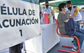 Preparan vacunas para maestros y adultos de 50 años